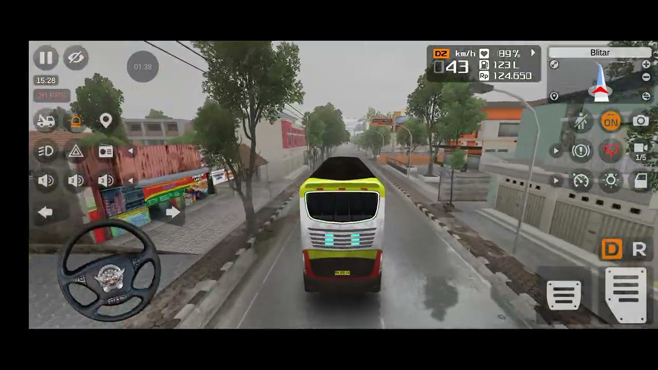 আজব এক রুটে বাস চালানো! (BUSSID Experience)