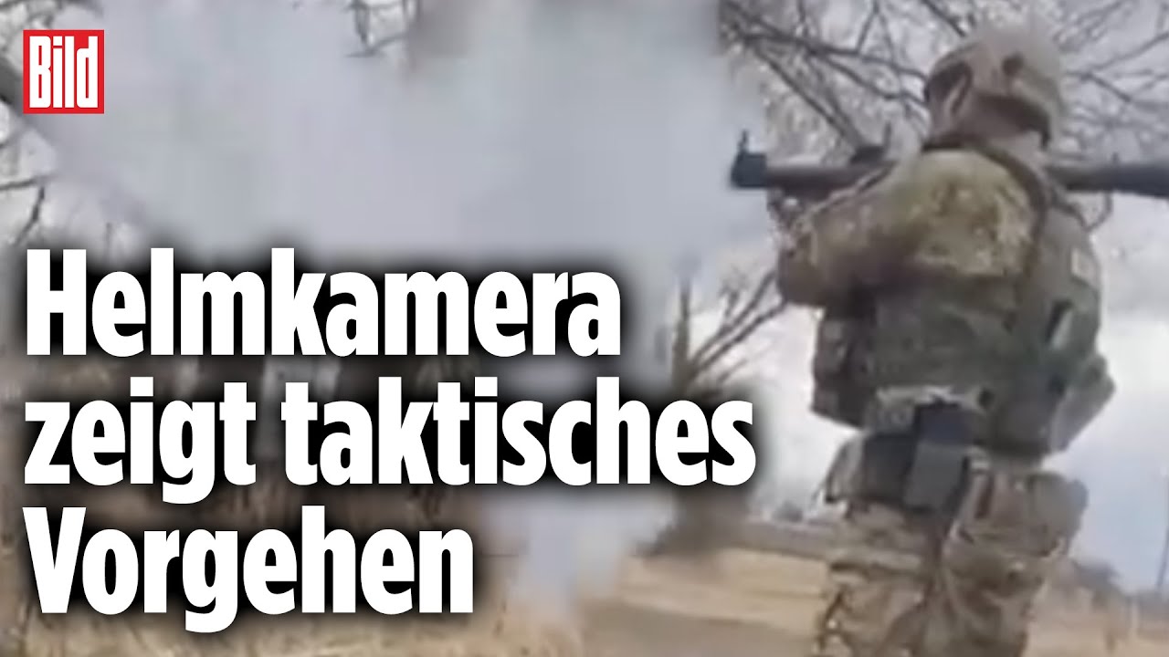RPG-Hinterhalt: Spezialeinheit sprengt Russen-Panzer | BILD Lagezentrum mit Max Kiewel