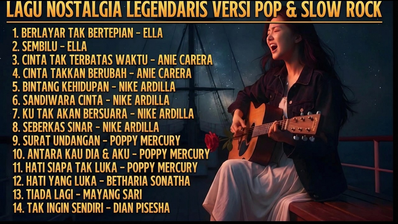 ALBUM NOSTALGIA LEGENDARIS | Versi Pop & Slow Rock Cover
