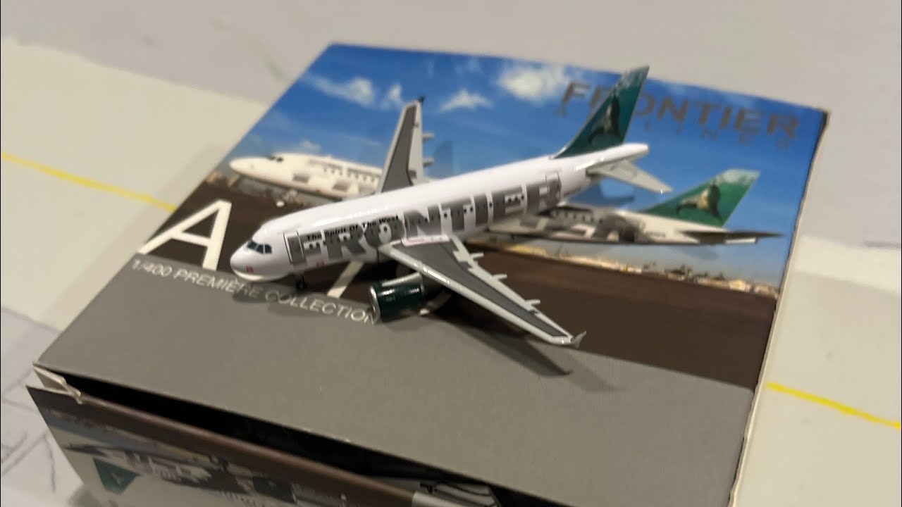 1:400 Dragon Wings Frontier A319 Model Review