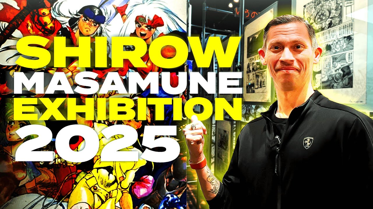 Buying Everything at the NEW Shirow Masamune Exhibition in Tokyo!