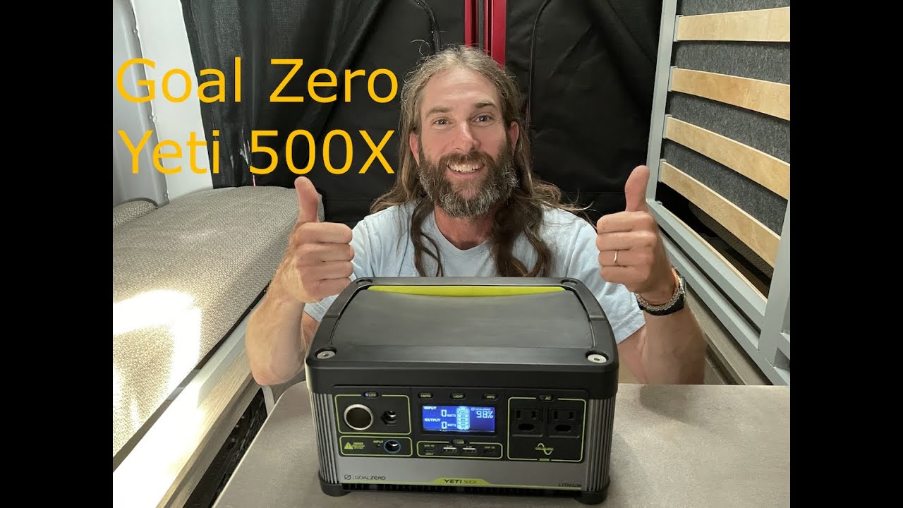 Goal Zero Yeti 500x - Best Portable Power Station