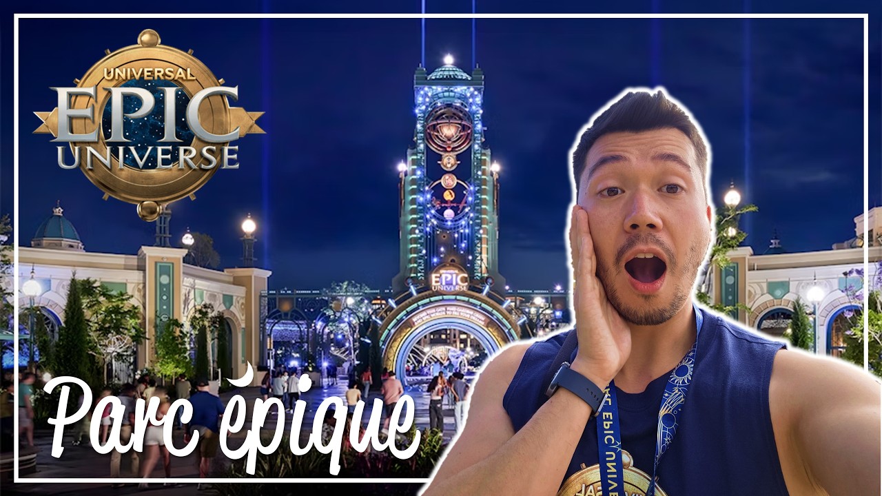 Vlog à EPIC UNIVERSE | Je visite pour la PREMIÈRE FOIS le nouveau parc à thème d'UNIVERSAL ORLANDO
