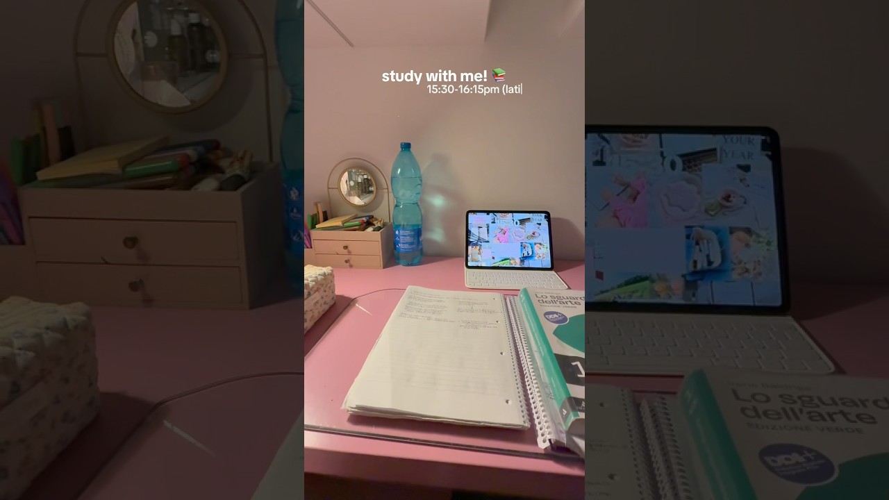 Se hai bisogno di motivazione per studiare&hellip; guarda questo video e vai a fare i COMPITI! 💗🎧