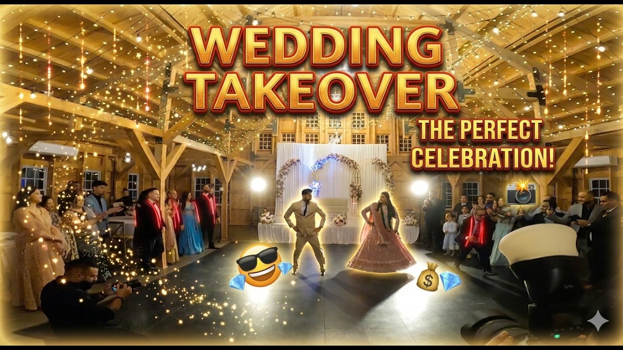 When the bride & groom steal the spotlight 💃🕺🔥 #dpalwedding