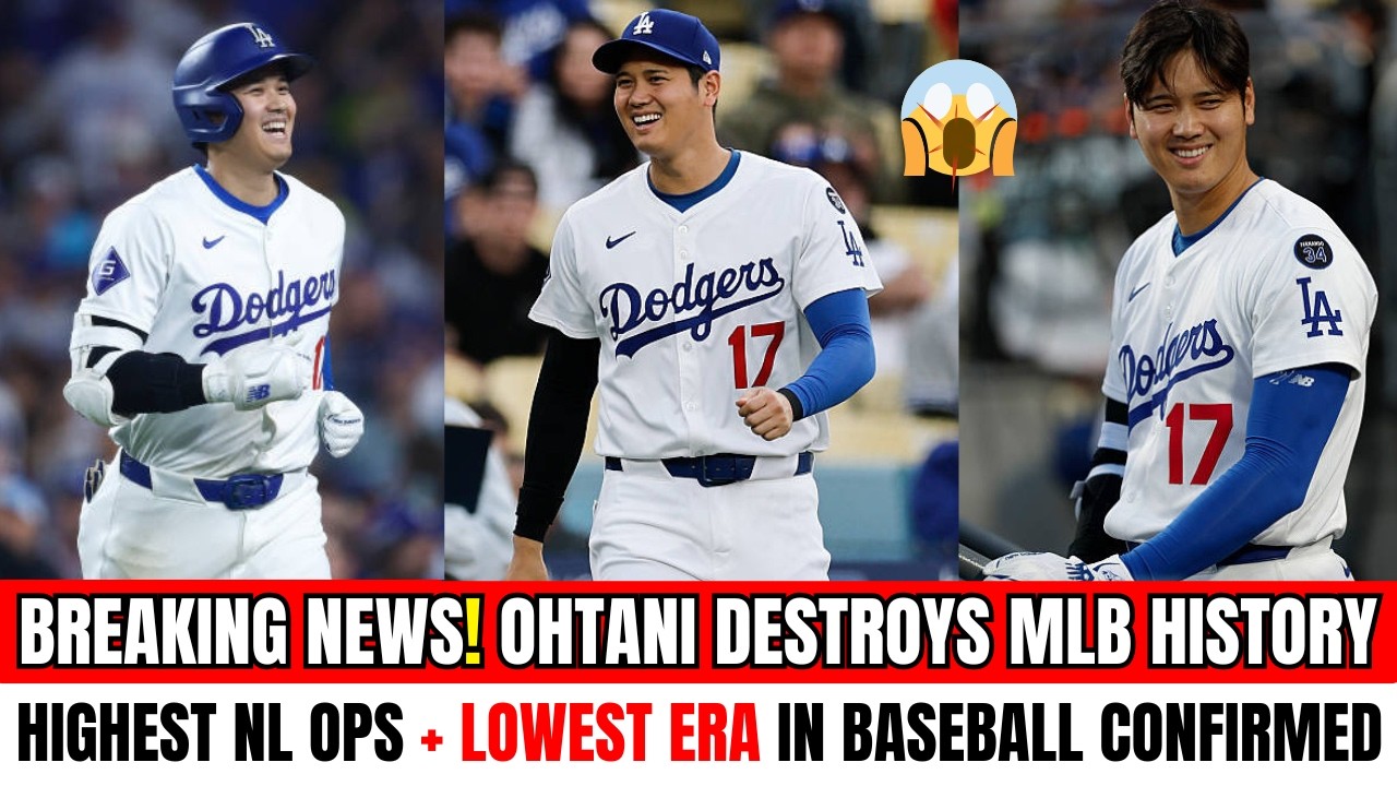 BREAKING NEWS! Ohtani DESTROYS MLB History &mdash; Highest NL OPS + Lowest ERA in Baseball Confirmed