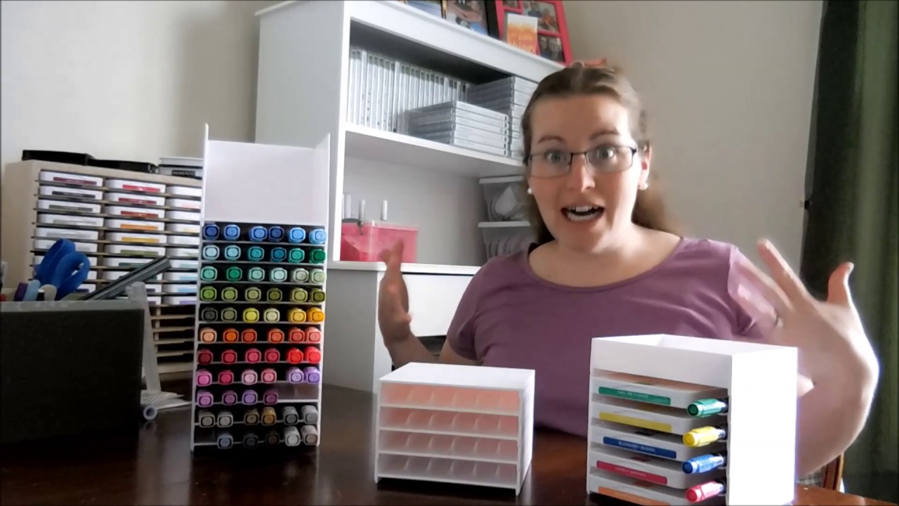 My Review of the Storage By Stampin' Up for Ink Pads & Stampin' Blends Markers- Laura's Stamp Pad