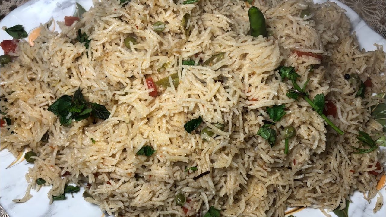 Delicious Vegetable Rice – Easy & Quick Recipe By food haven kitchen 