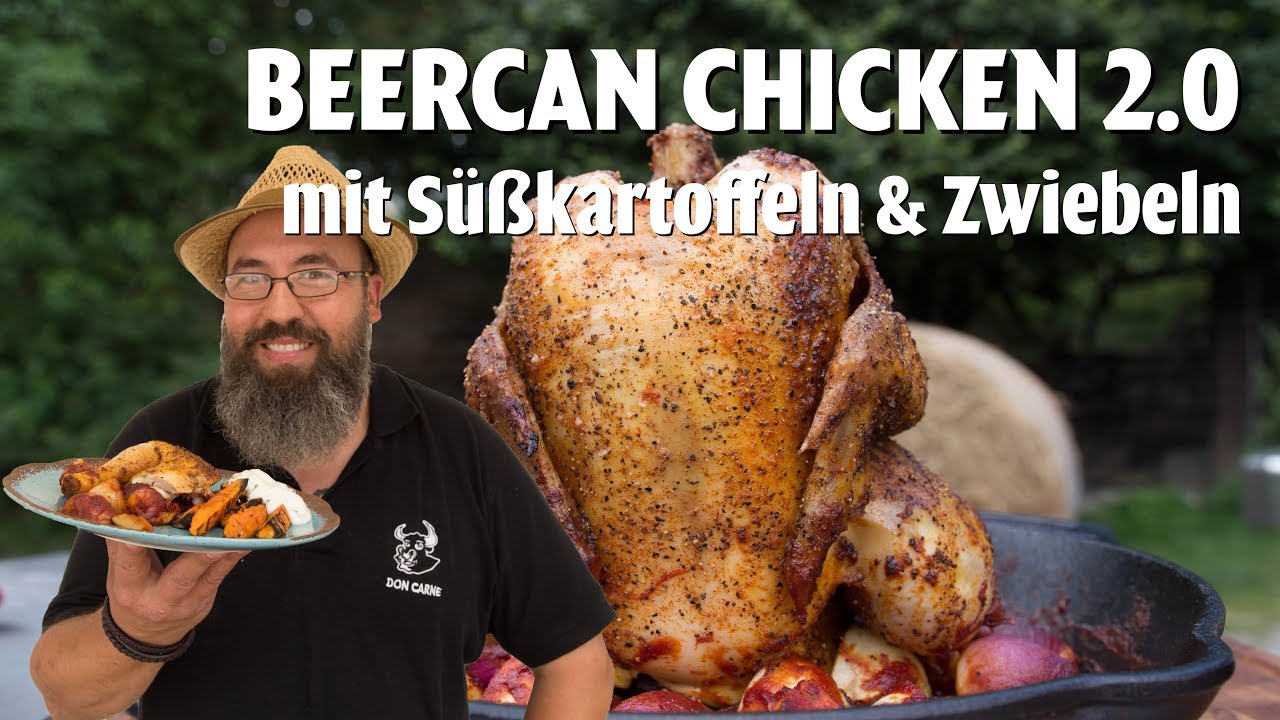 DON CARNE | Rezept | Beercan Chicken vom Maishähnchen
