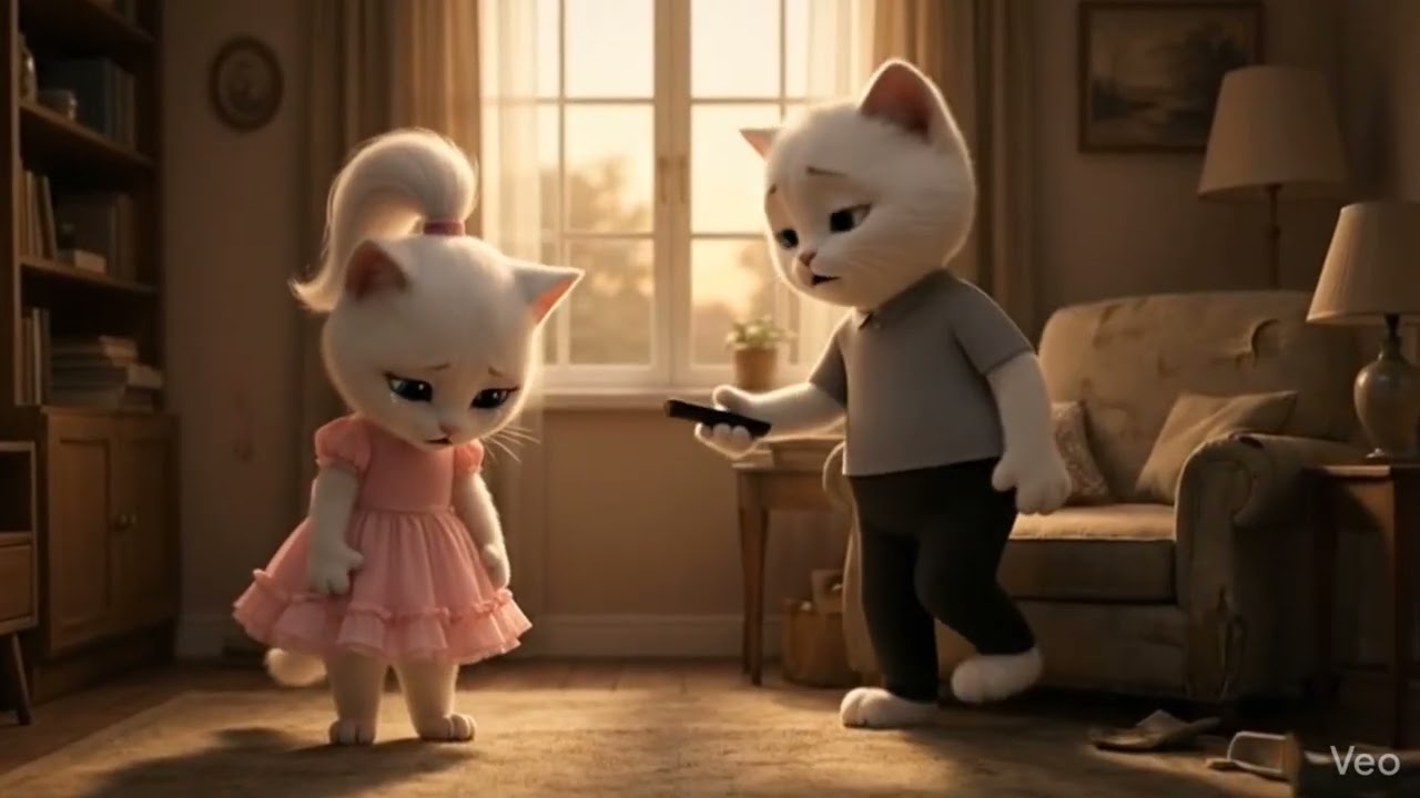 From Jealousy to Trophy 🏆 Hindi Cat Animation Story #catstory #emotionalcat #aicatstory#youtubstory