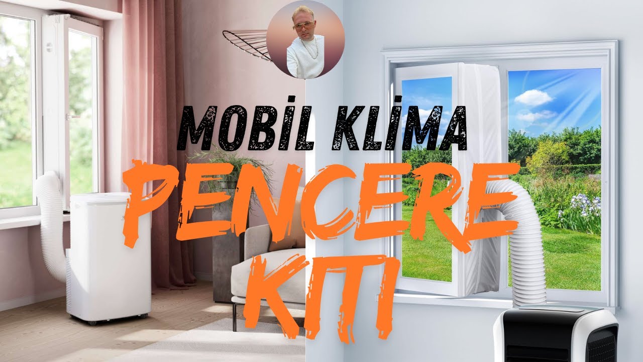 Mobil klima pencere kiti işe yarıyor mu!! Nasıl Takılır!! Tüm detaylar!! #mobilklima #klima #asmr