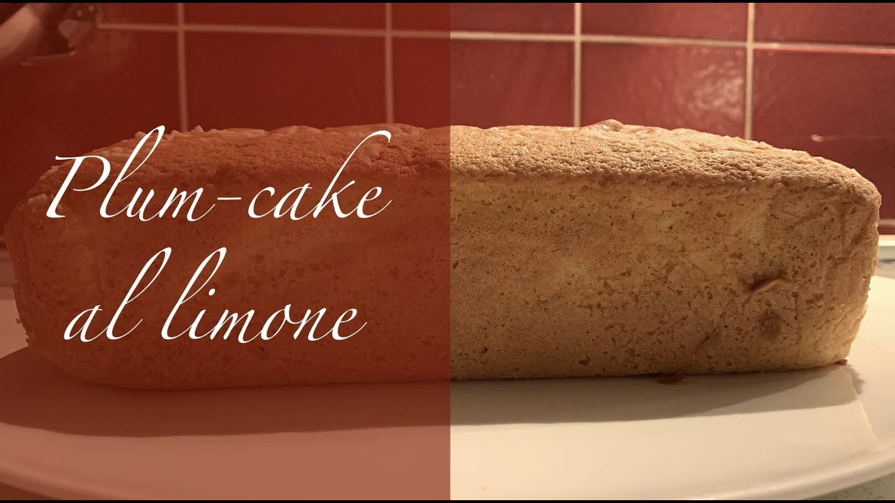 Un buonissimo Plum-cake al limone, che non ti stancherai mai di fare!