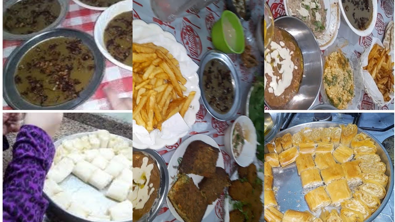 روتين يوم التغير فى سفرة رمضان وعمل البصارة على أصولها 