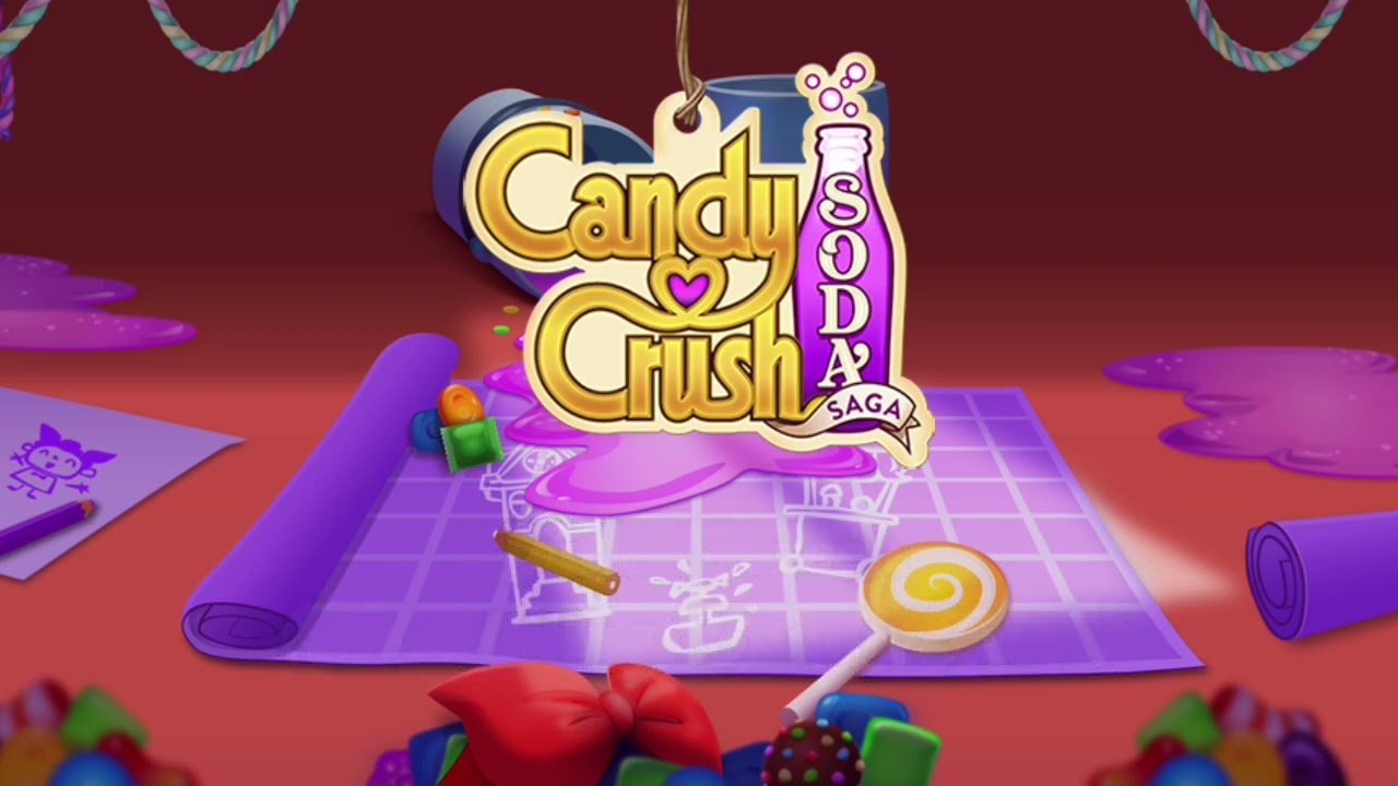 Candy Crush Soda Saga (OST) = Title Screen [Candy Town Rebuilding in progess] || (No Loop)