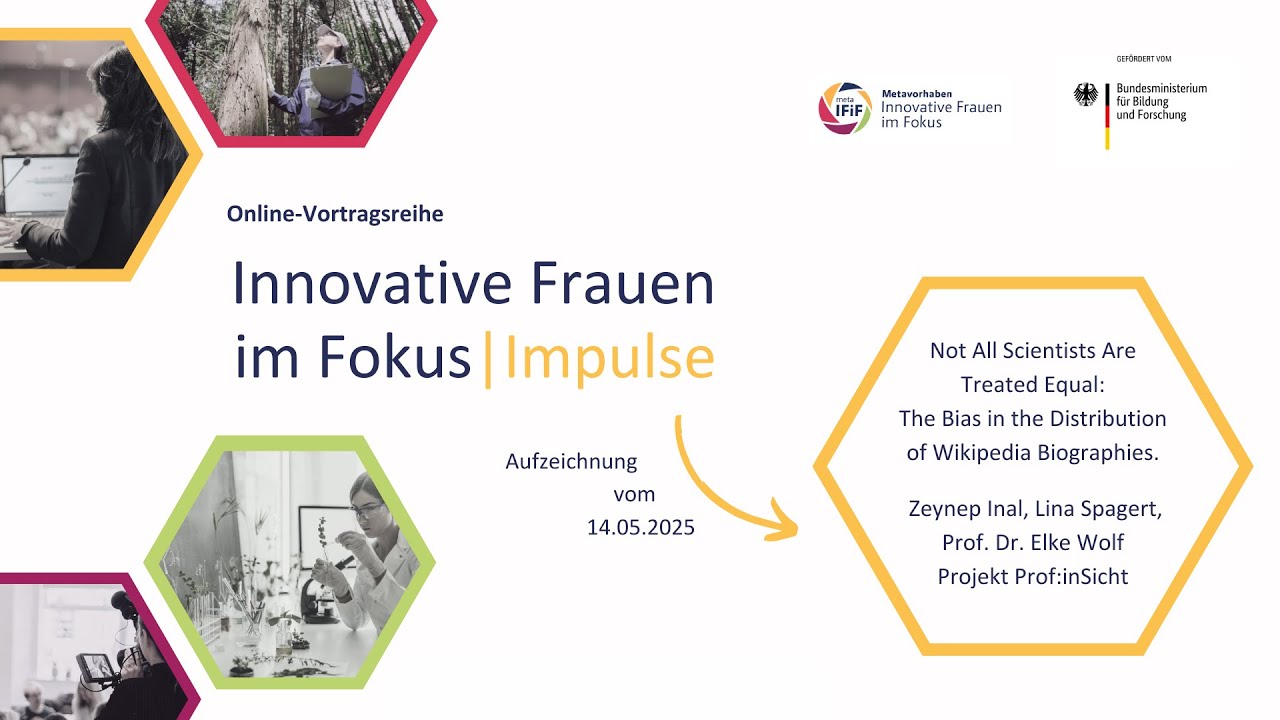 Vortragsreihe IFiF-Impulse Not All Scientists Are Treated Equal