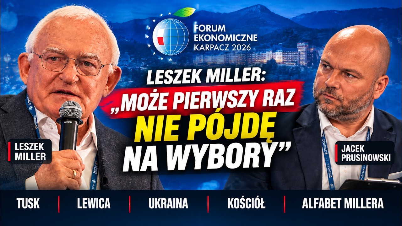 Leszek Miller m&oacute;wi wprost: &bdquo;Może pierwszy raz nie p&oacute;jdę na wybory&rdquo; | Jacek Prusinowski