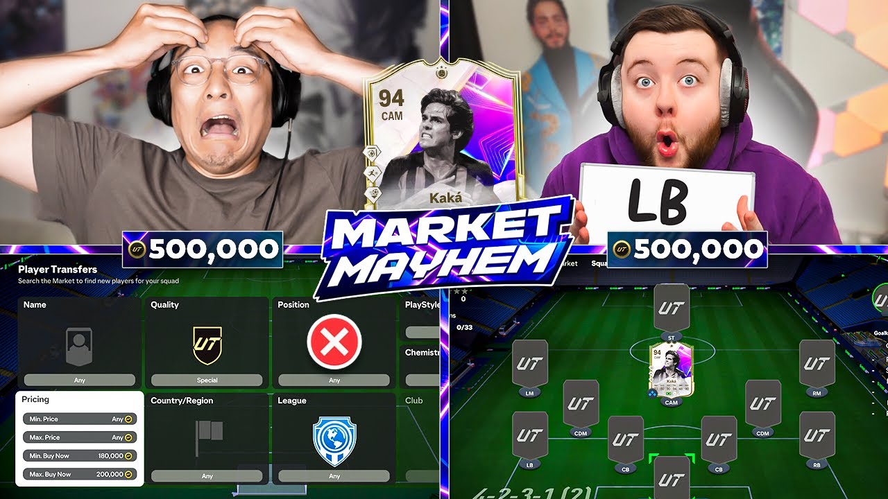 They Choose My Position in FC25 Market Mayhem