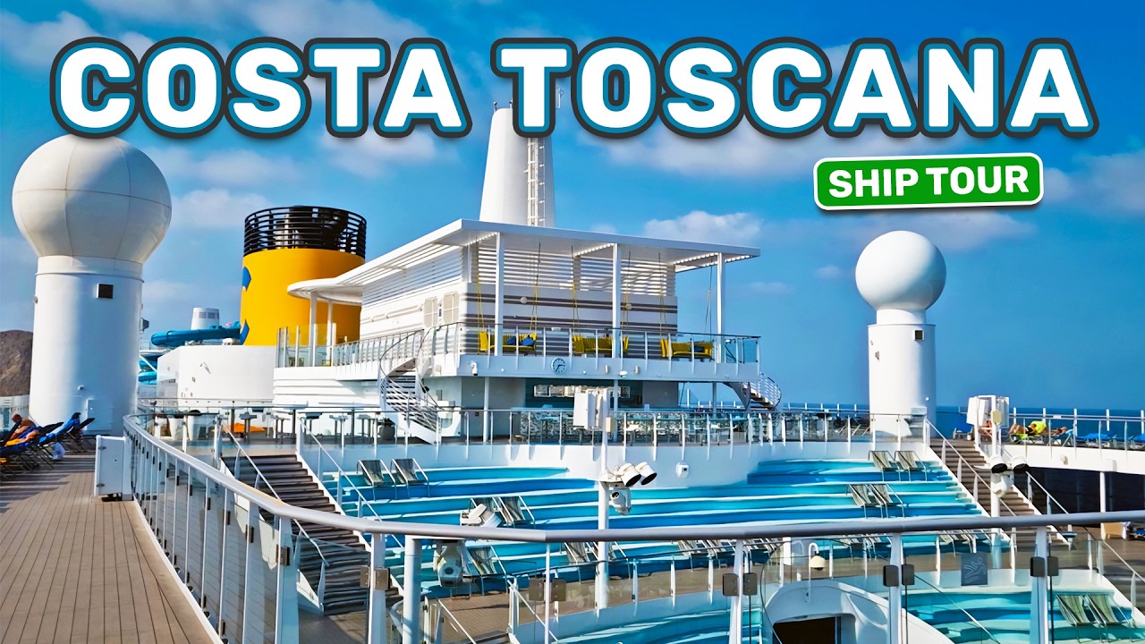 Costa Toscana Full Ship Tour | Costa Cruises 🚢