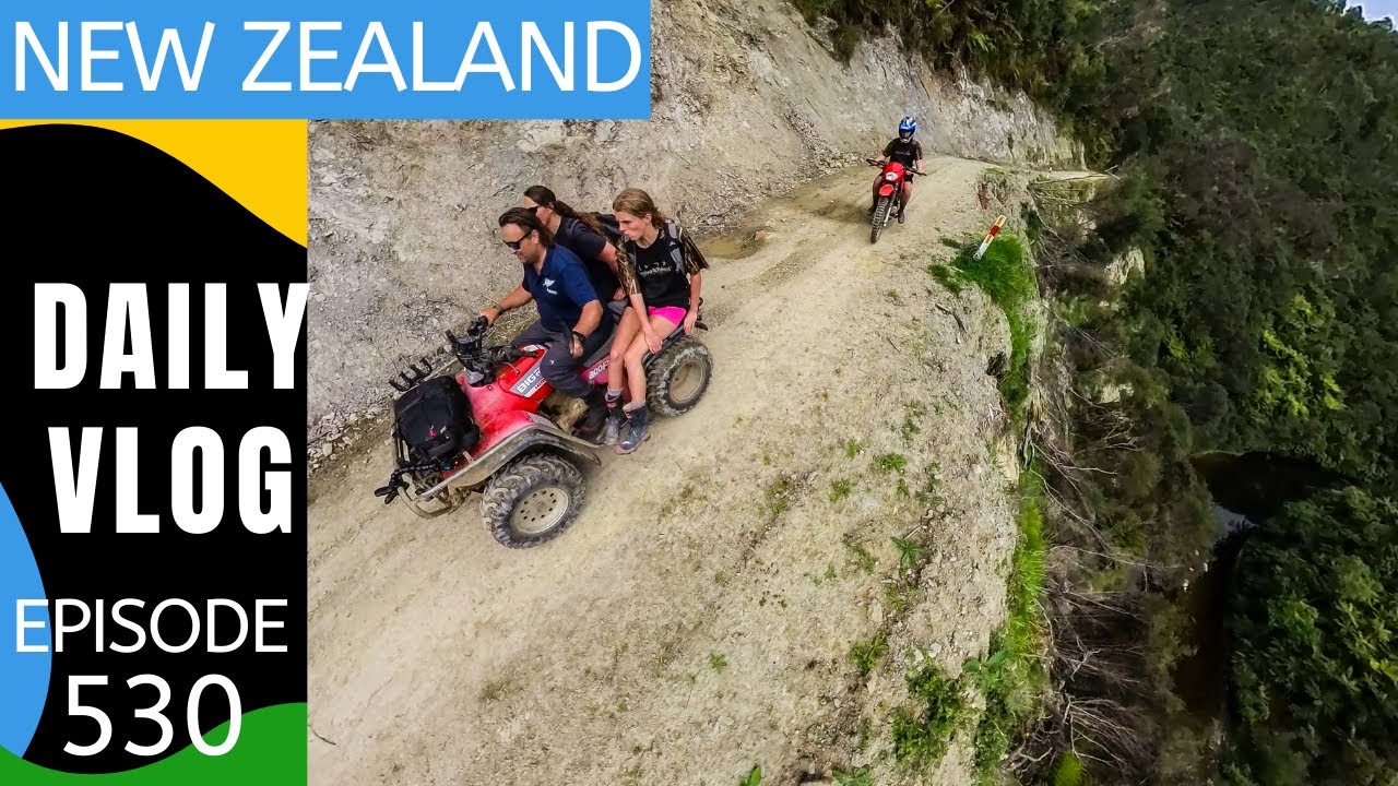 Old Whangamomona road summer 2023/24 [ Life in New Zealand Daily Vlog #530]