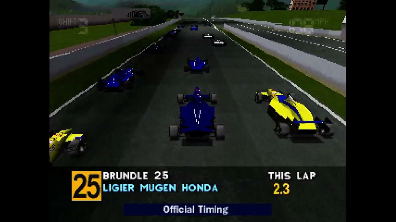 Formula 1 95 (PS1) (4) - Martin Brundle - Spain