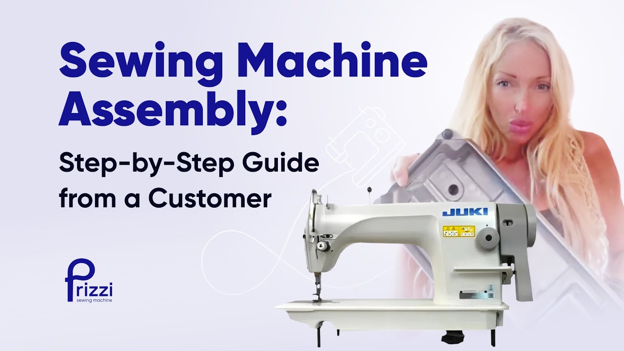 Prizzi Client Assembles an Industrial Sewing Machine Alone! | Inspiring Assembly Tutorial