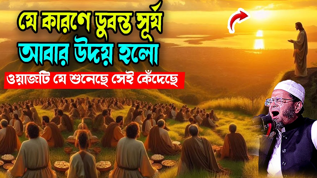 যে কারনে ডুবন্ত সুর্য আবার উদয় হলো  Nasir Uddin Ansari  মুফতি নাসির উদ্দিন আনসারী নতুন ওয়াজ Waz 2025