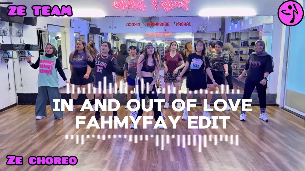 IN AND OUT LOVE ➖ FAHMYFAY EDIT / ZUMBA / VIRAL TIKTOK / DANCE WORKOUT / ZE TEAM BALIKPAPAN 💜🖤