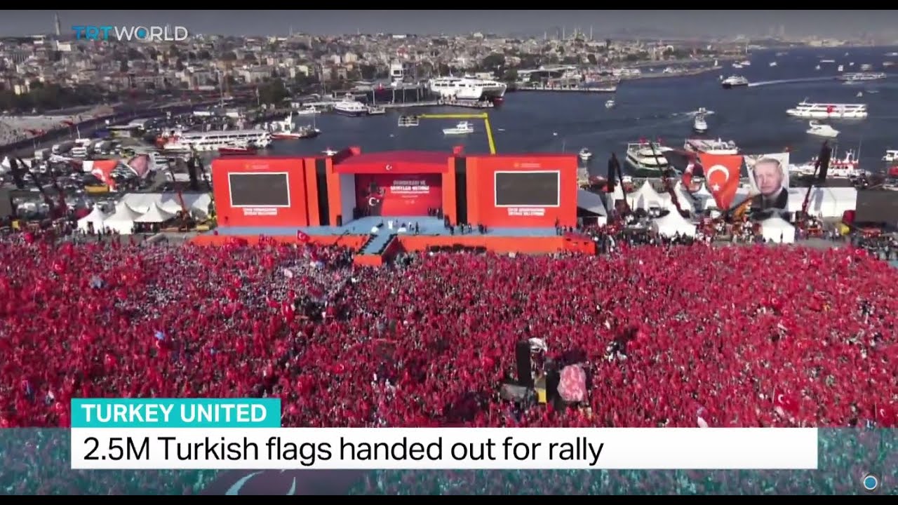 Turkey United: Millions attended 'Democracy and Martrys' Rally', Ali Mustafa reports