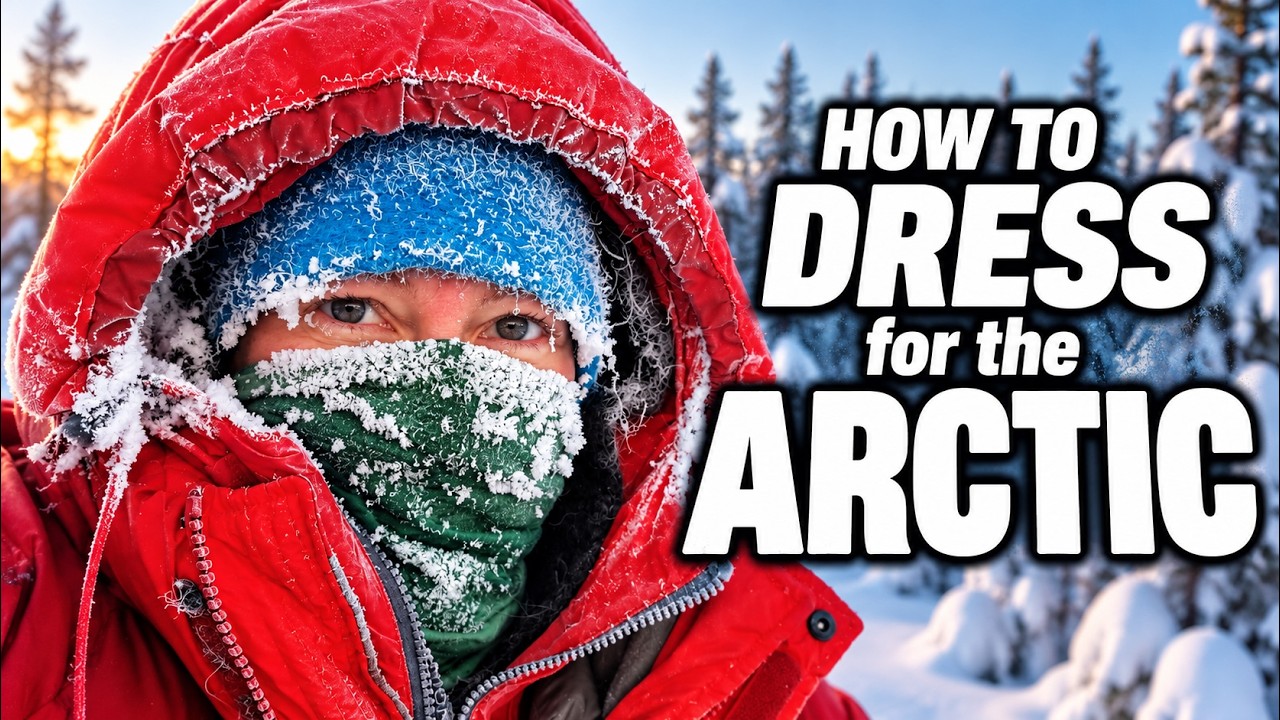 HOW TO STAY WARM in EXTREME COLD | DRESS for ARCTIC WINTER WEATHER