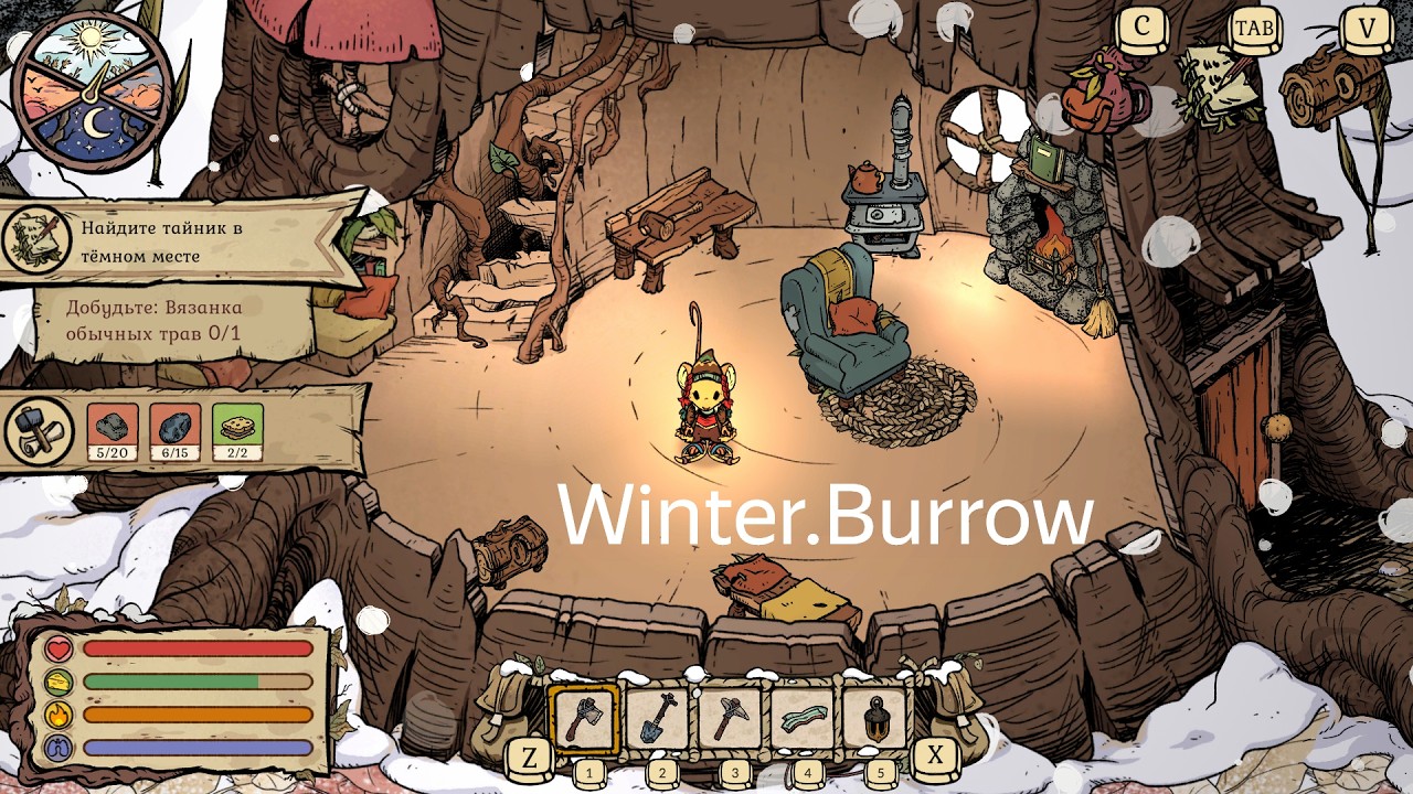 СИМУЛЯТОР МЫШОНКА - Winter Burrow#1