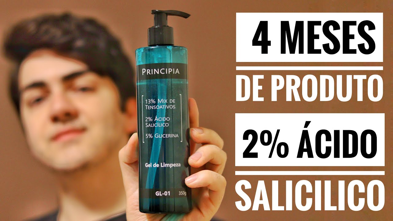Gel de Limpeza Principia - 2% de ÁCIDO SALICÍLICO e 5% de Glicerina! GL-01