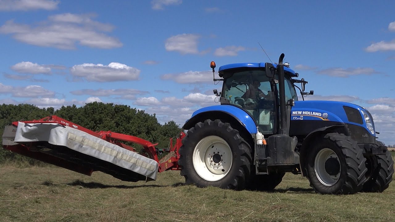 КОШЕНИЕ СЕНА, NEW HOLLAND T7 и LELY SPLENDIMO