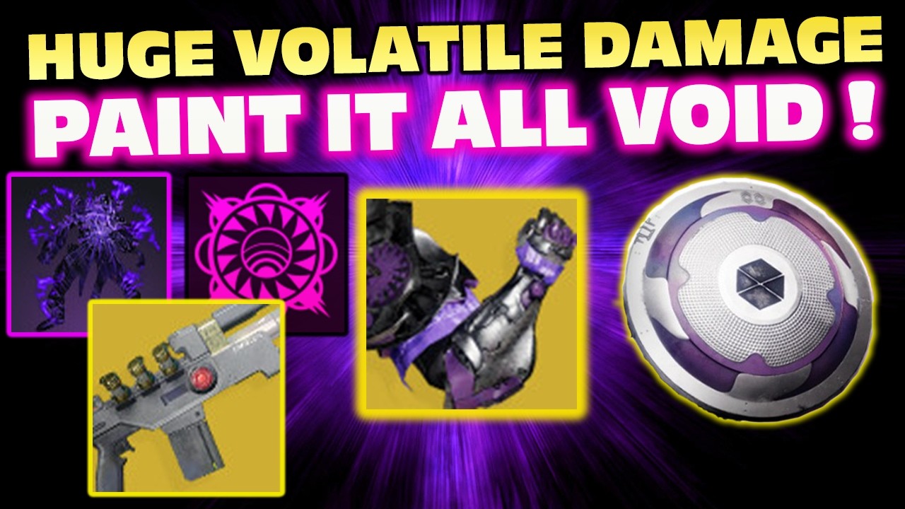Paint Everything Void! Insane Titan Second Chance Build Wavesplitter Eutechnology- Destiny 2