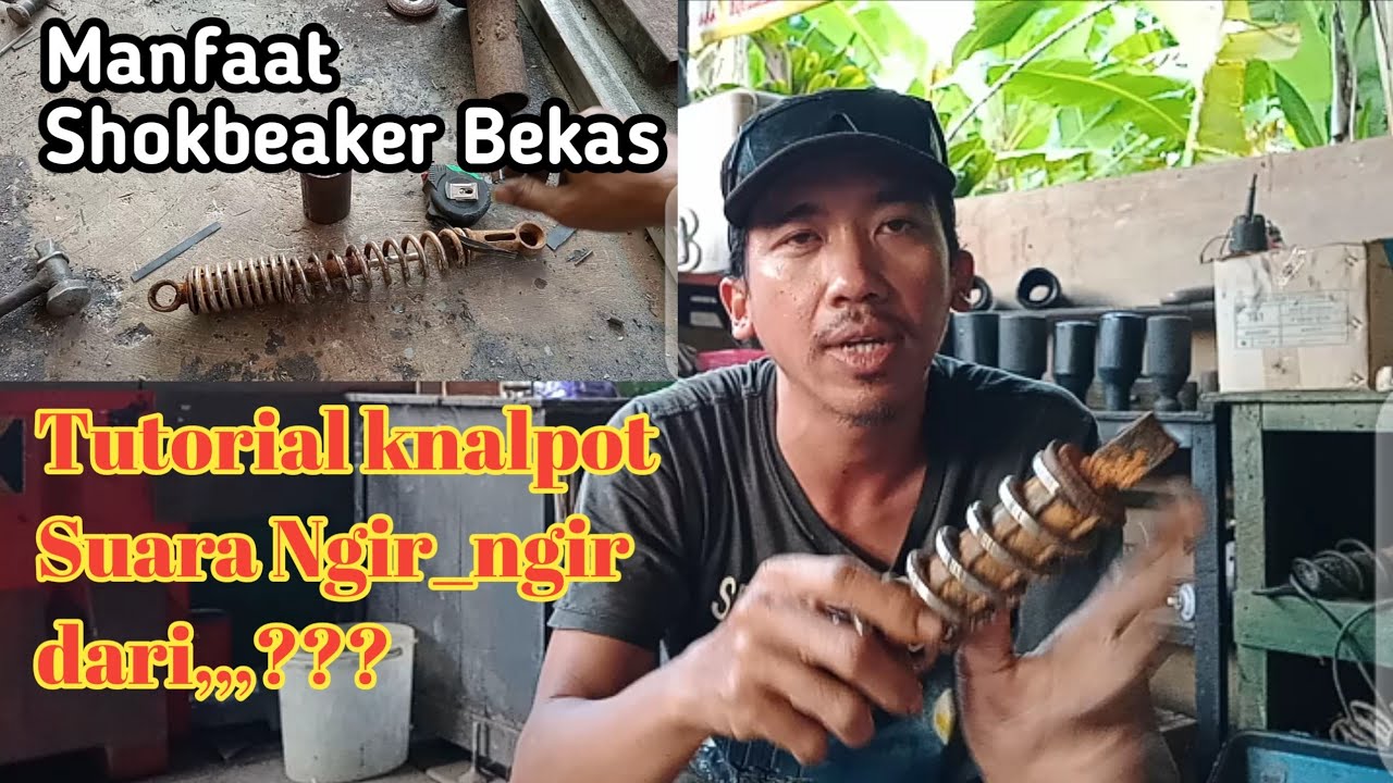 Tutorial Pembuatan Knalpot Ngir_Ngir Non Turbo #Variasi_Modifikasi