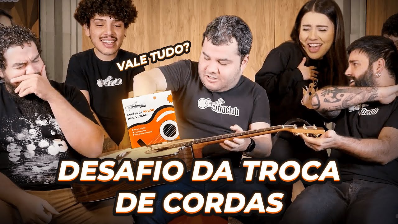 CORRIDA CONTRA O TEMPO! ⏱️ | Desafio da Troca de Cordas
