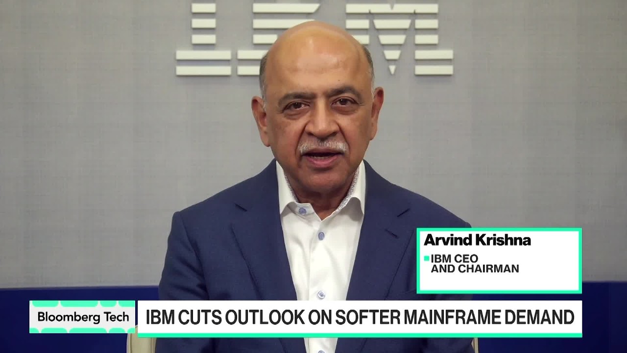 IBM Cuts Full-Year Sales Outlook as Mainframe Demand Drops