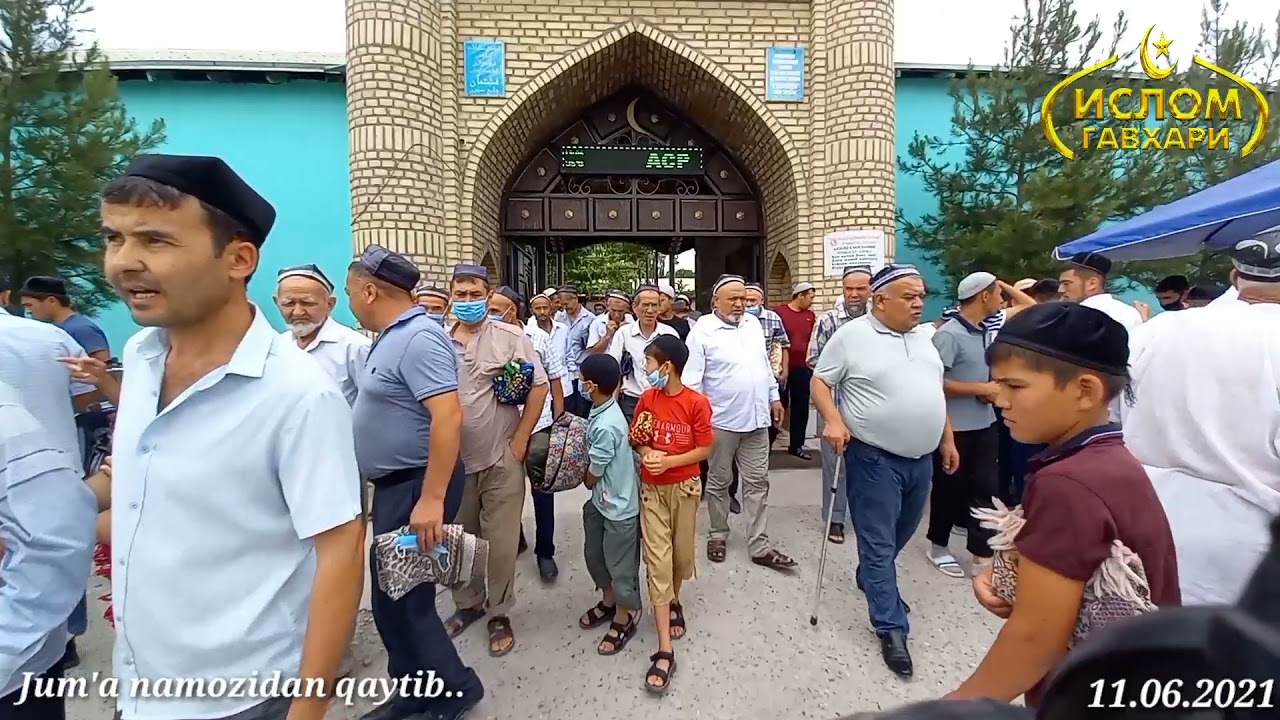 G'ishtmon jome masjidi juma namozidan so'ng.. | Islom gavhari / Alimbek domla