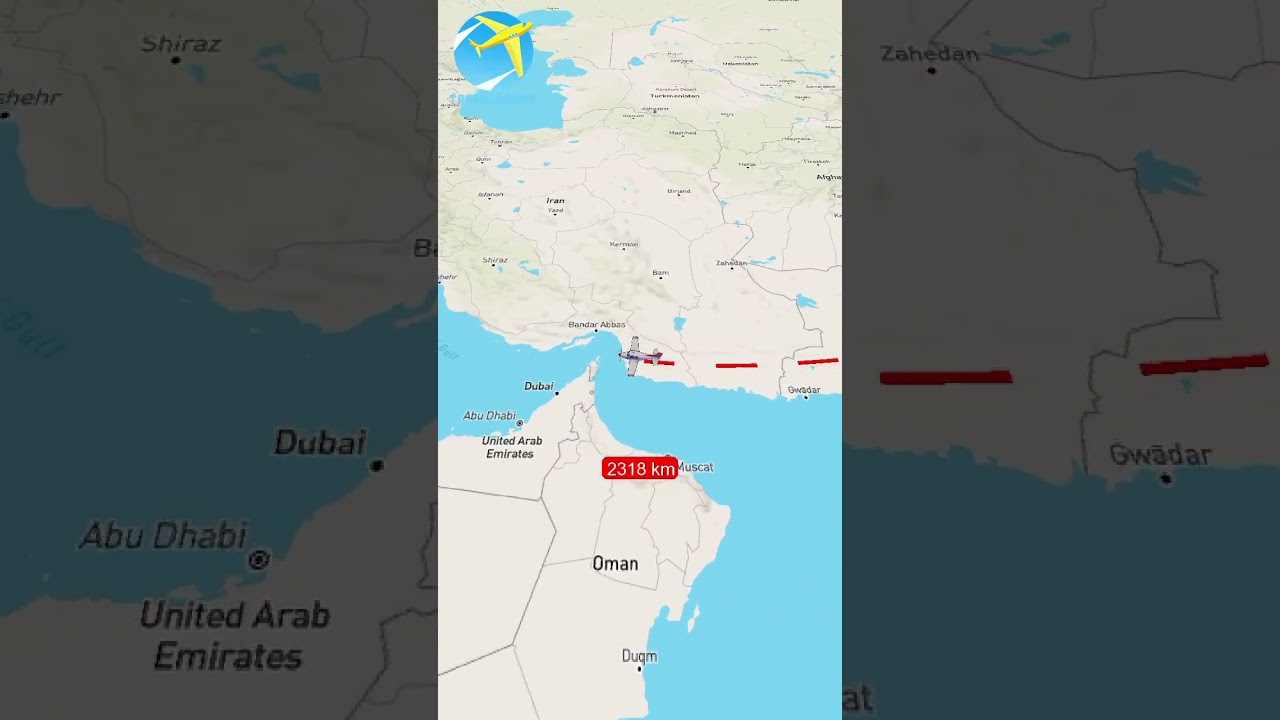 Travel route from India 🇮🇳 to Kuwait 🇰🇼 #india #trend #travel #journey #kuwait #usa #mumbai #africa
