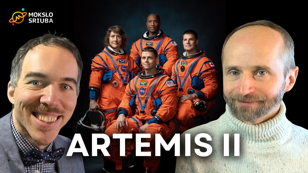 &bdquo;Artemis II&ldquo; klausimų ir atsakymų transliacija su dr. Vidu Dobrovolsku