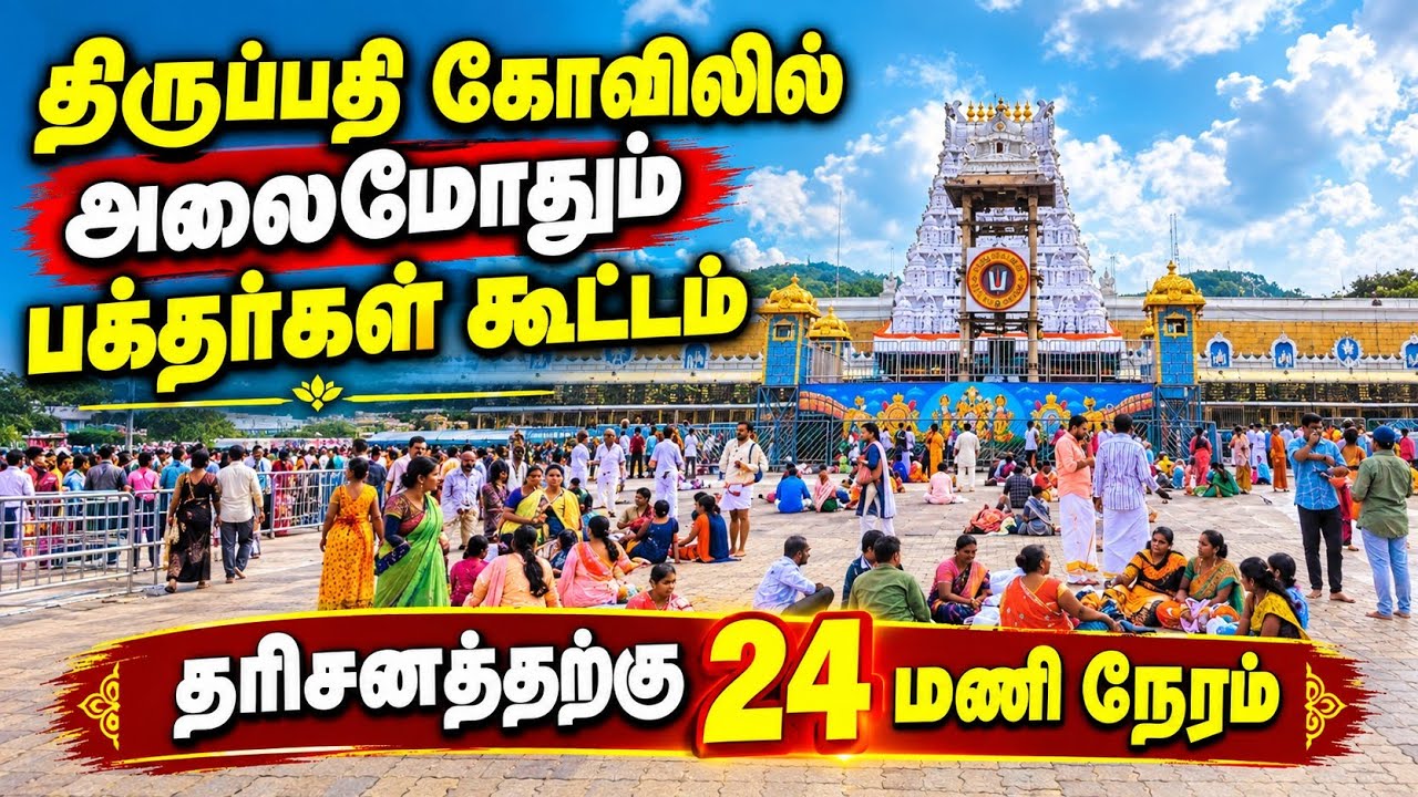 TTD Latest Updates | Today's Tirupati Situation | Tirumala Darshan Today | Tirupati Darshan Crowd