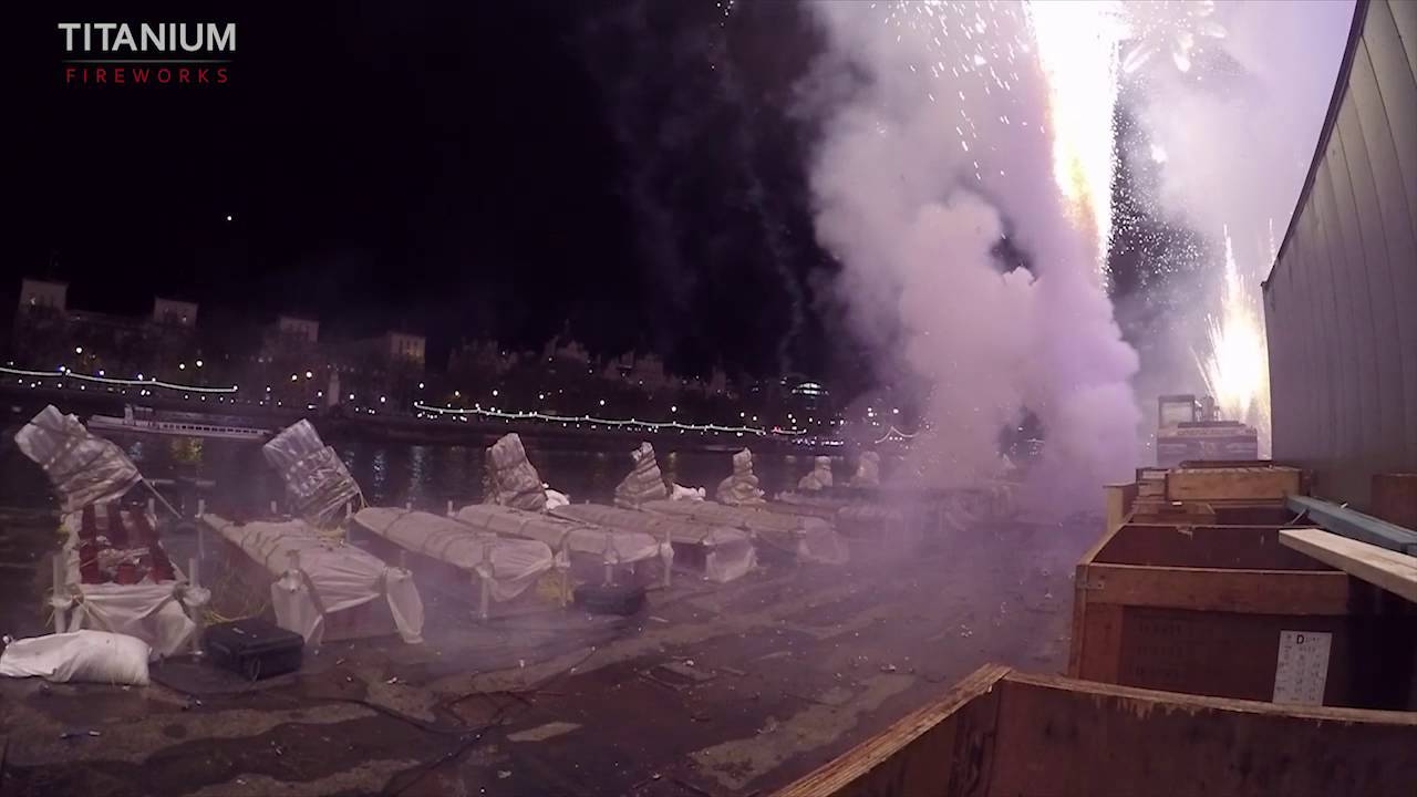 London NYE 2016 view from the ground!