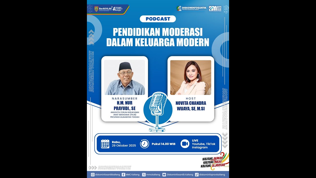 PODCAST: PENDIDIKAN MODERASI DALAM KELUARGA MODERN