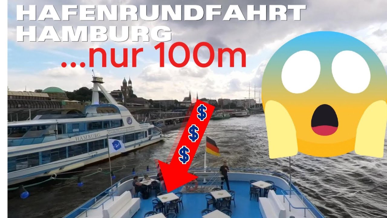 Schreck 😨 nach 100m - Hafenkino mit Rainer Abicht - Hamburger Hafenrundfahrt - Nautic Markt TV