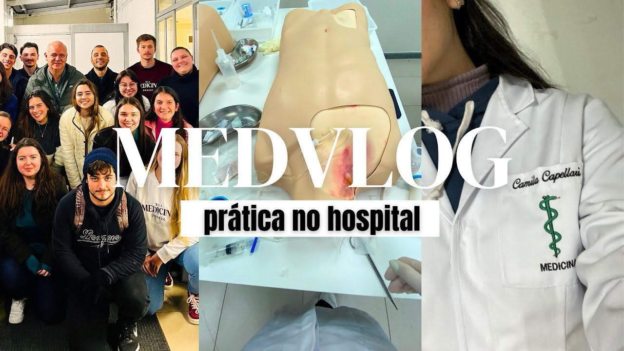 MEDVLOG #22 -prova de fisio, prática no hospital, visita ao corpo de bombeiros e prática da liga 