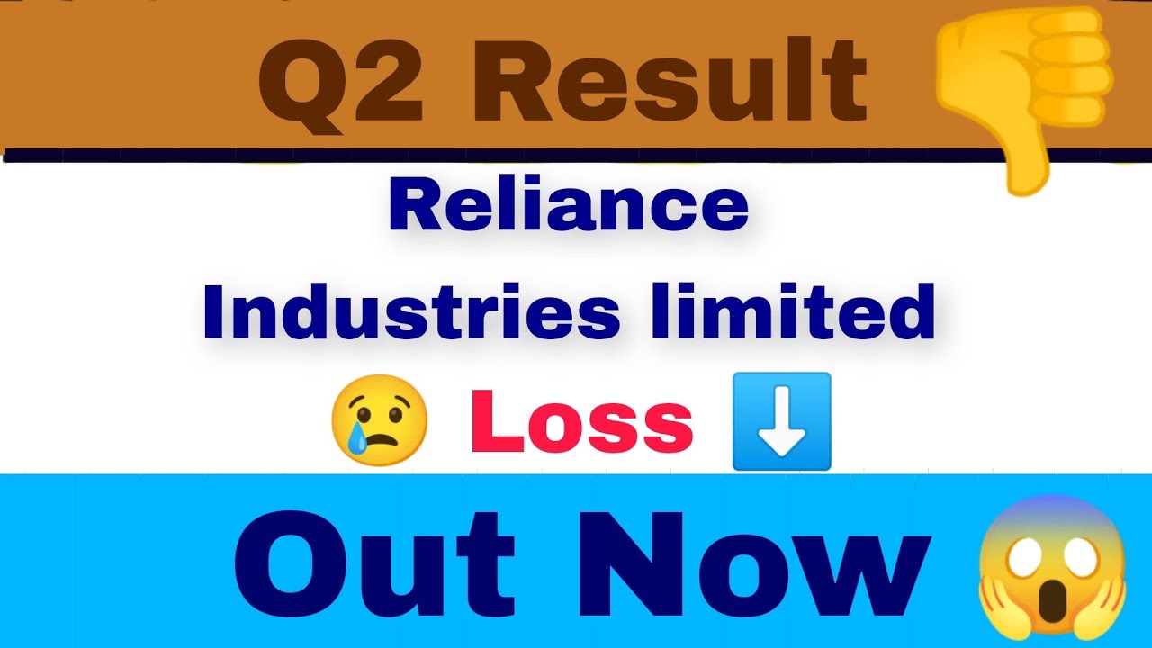 Reliance Q2 Result out 😱| Reliance Industries Q2 2023 results | Loss or profit? | RIL result out now