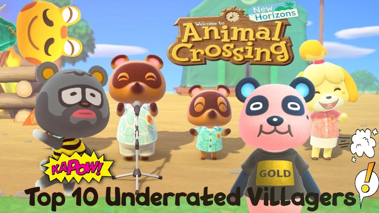 Top 10 Underrated Villagers In Animal Crossing New Horizons (ACNH)