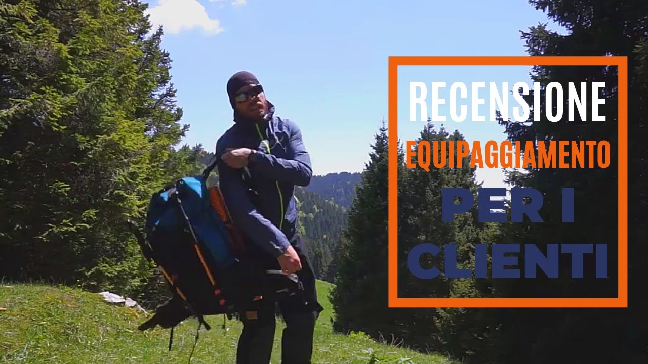 L'equipaggiamento per il trekking fornito da The Walking Robin