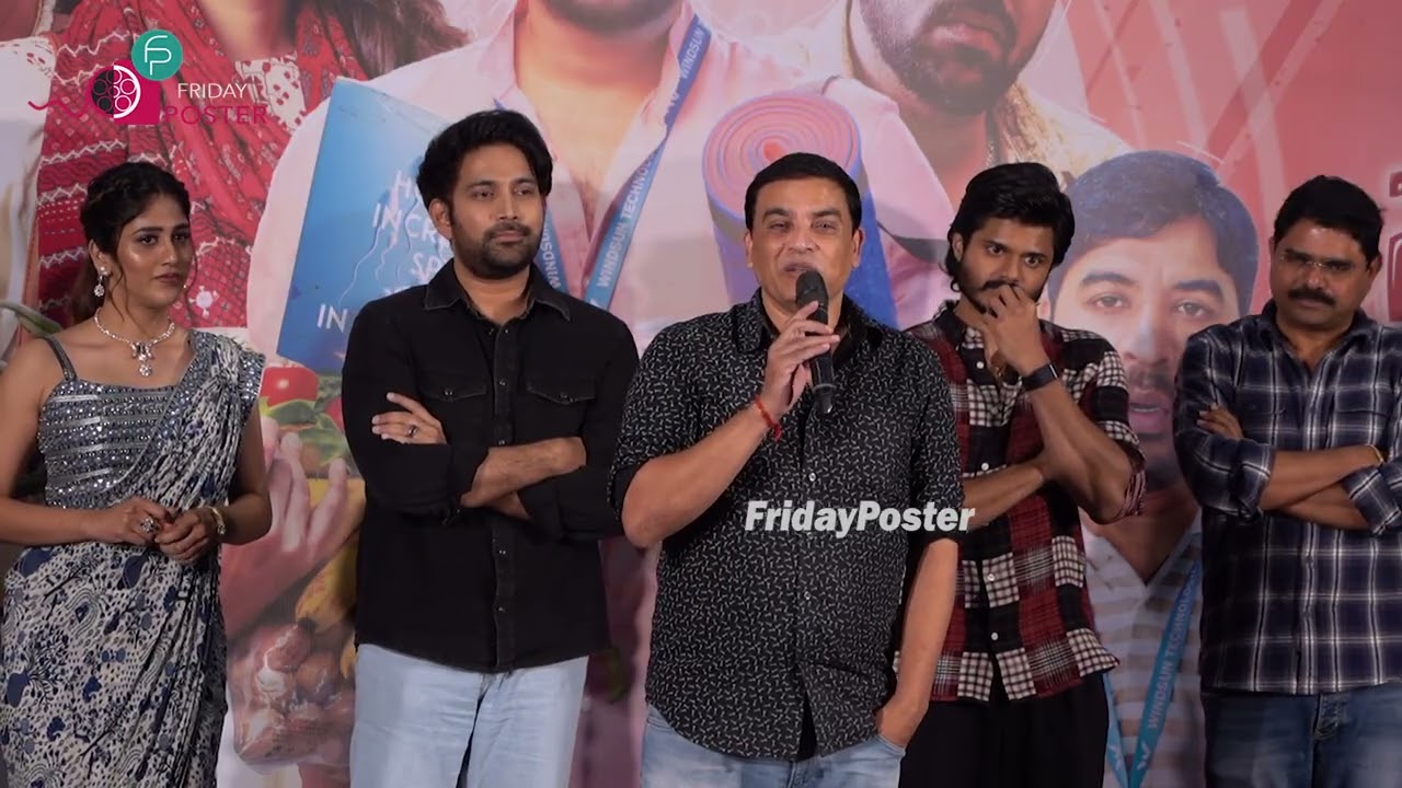 Producer Dil Raju Speech At Santhana Prapthirasthu Trailer Launch Event | Friday Poster