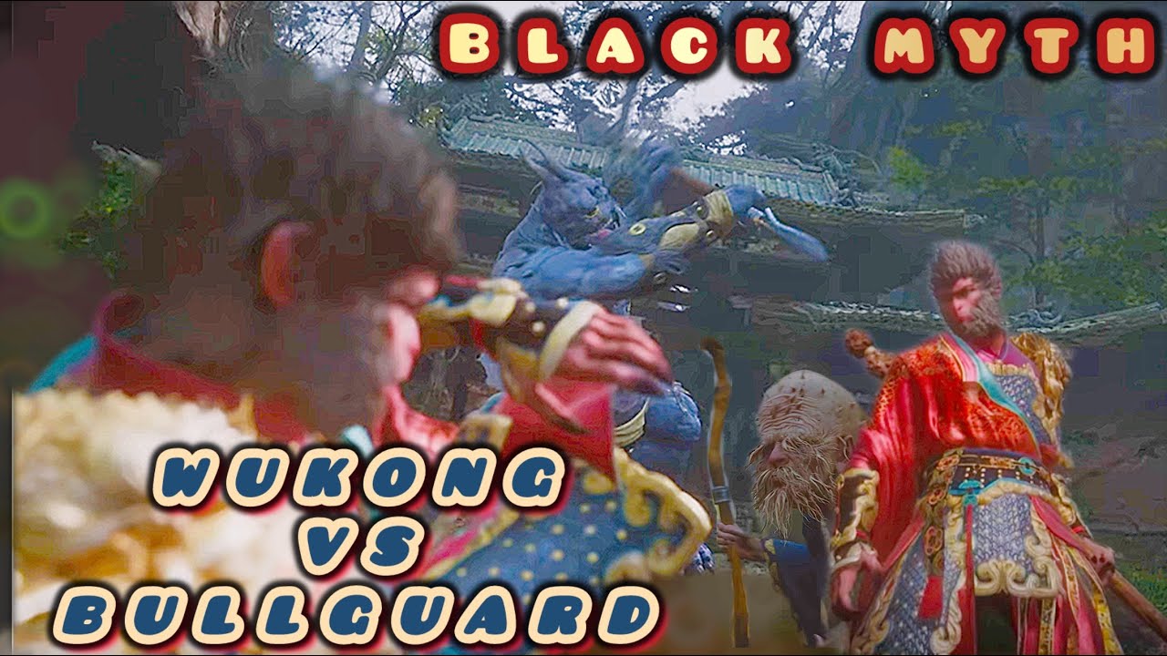 Black Myth Wukong Vs Bullguard plus New Immobilize ability | Black Myth Wukong (music by @okweapons)