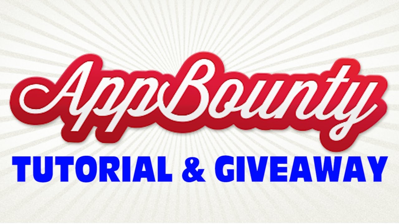 AppBounty Tutorial & GIVEAWAY - Earn & Win Free Gift Cards!